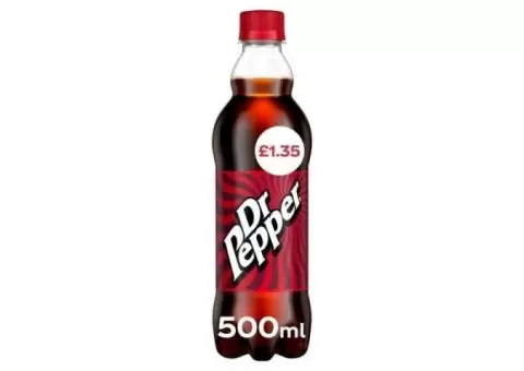 Wholesale Dr Pepper 500ml Supplier in Preston, Uk