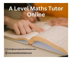A Level Maths Tutor Online