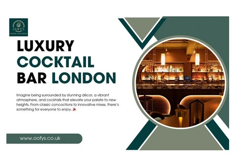 Luxury cocktail bar London | oofys