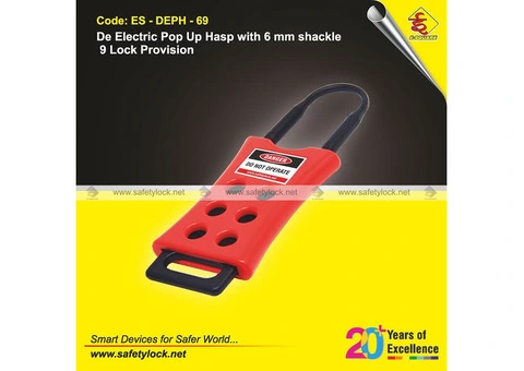 Shop Nylon Lockout Safety Hasp in London for Electrical Lockouts - 2/4