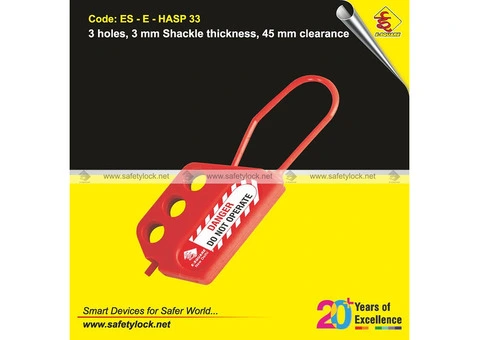 Shop Nylon Lockout Safety Hasp in London for Electrical Lockouts - 3/4