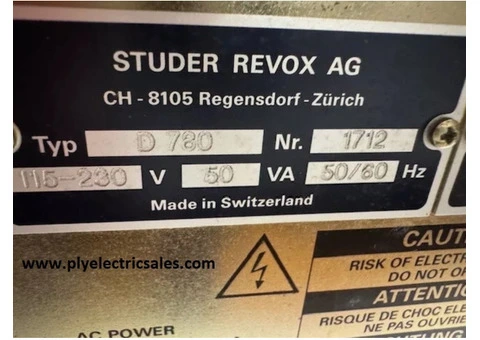 Studer D 780 DAT Recorder - 5/5