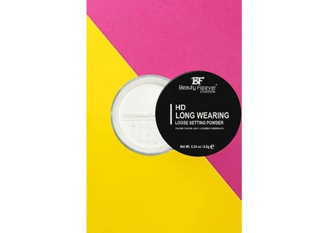 Loose setting Powder - HD Long Wearing | Beauty Forever London - 3/4