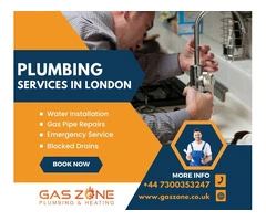 Professional Plumbing Services in London – Gas Zone Plumbing & Heating