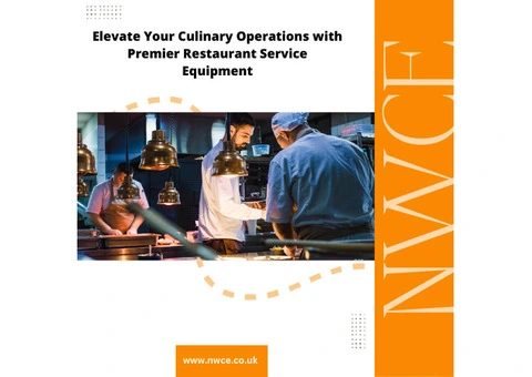 Elevate Your Culinary Operations with Premier Restaurant Service Equipment
