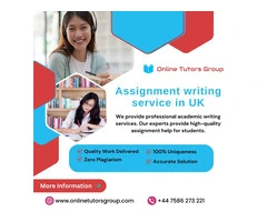 Assignment writing service in UK