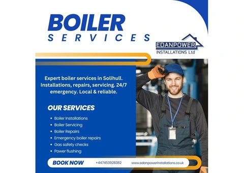 Emergency Boiler Repairs in Solihull - 24/7