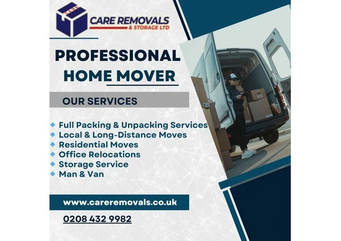 Care Removals - Your trusted removals partner in UK