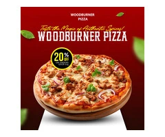 Get 20% Off on Our Signature Woodburner Pizza – Limited Time Offer! ????????