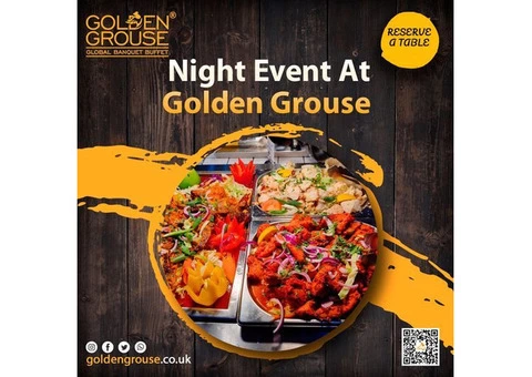 Night event at Golden Grouse Global Banquet Buffet