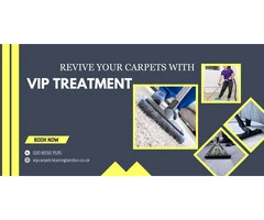 REVIVE YOUR CARPETS WITH VIP TREATMENT