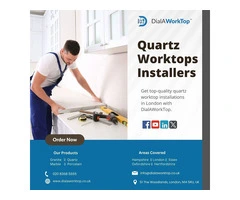 Quartz Worktops Installers in London | 020 8368 5555 | DialAworktop