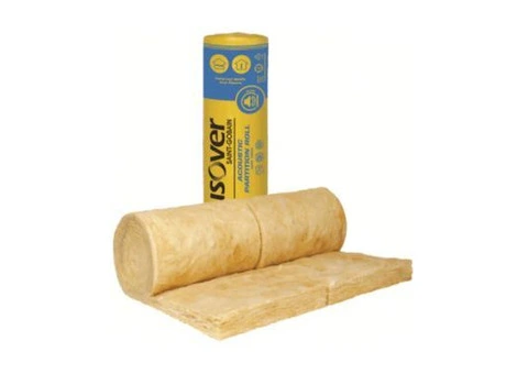 Isover Acoustic Partition Roll in the UK - Pinks Insulation & Drylining
