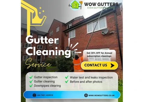Gutter Cleaning Birmingham| Clean Gutter | Gutter Cleaner Warwickshire