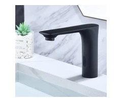 Copper Black Automatic Single Cold Wash Basin Bathroom Sink Taps TA0199