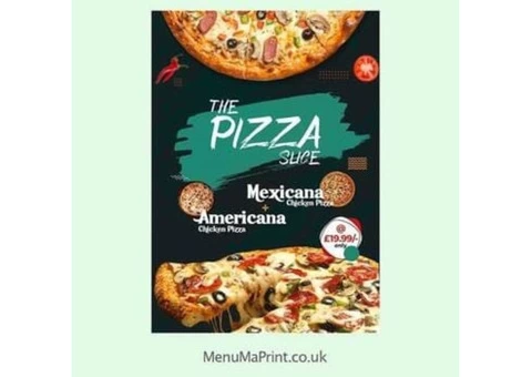 A0 Size Poster Printing UK, A0 Poster Printing | MenuMa Print