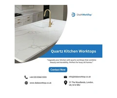 Quartz Kitchen Worktops | +44 0208 368 5555 | DialAWorkTop