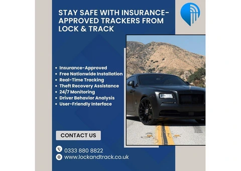 Get Insurance-Approved Trackers from Lock & Track | Trusted Vehicle Security Across the UK