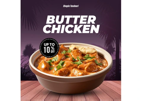 Exclusive Offer: 10% Off on Butter Chicken!