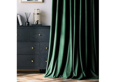Elegant Grey Blackout Curtains – Custom Made!