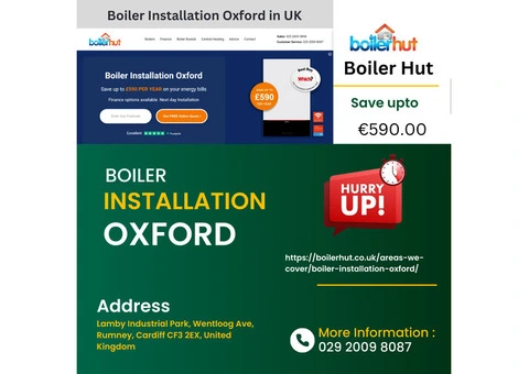 Boiler Installation Oxford in Uk