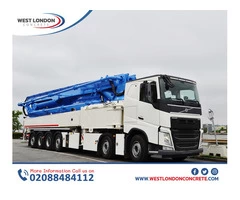 concrete boom pump in london | West London Concrete Ltd