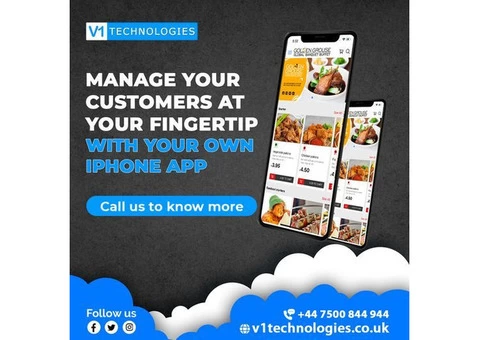 Manage your customers at your fingertip with your own iphone app