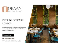 Expert Interior Design in London by Oraanj Interior Design