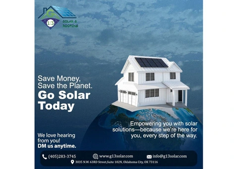 Solar Installation Company in Oklahoma | G 1:3 Solar & Roofing - 1/4