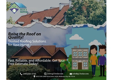 Solar Installation Company in Oklahoma | G 1:3 Solar & Roofing - 3/4