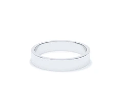 Looking for Timeless Silver Plain Wedding Bands?