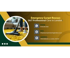 Emergency Carpet Rescue: 24/7 Professional Care in London!