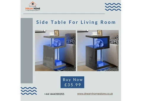 Stylish Narrow & Living Room Side Tables for Any Space
