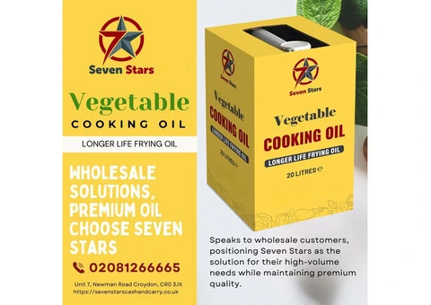 Seven Stars Vegetable Oil – The Best Choice for Your Business!