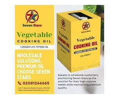 Seven Stars Vegetable Oil – The Best Choice for Your Business!