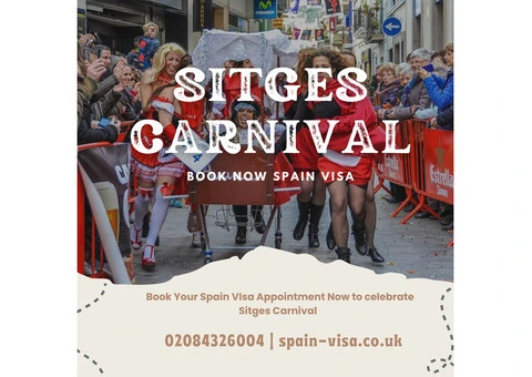 Get Ready for Sitges Carnival – Book Your Spain Visa Now