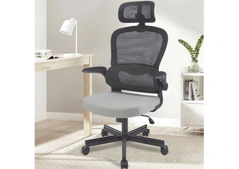 Ergonomic Executive Office Chair with Headrest
