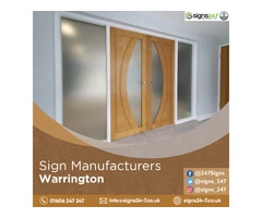 Sign Manufacturers Warrington