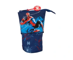 Pencil Holder Case Spider-Man Neon Navy Blue  - Qubyk UK