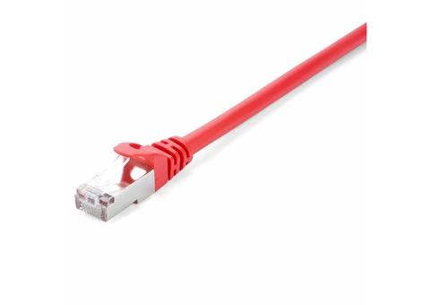UTP Category 6 Rigid Network Cable V7 V7CAT6STP-10M-RED- Qubyk UK