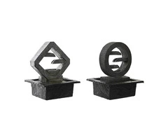 Fountain DKD Home Decor 21 x 19 x 26 cm Resin Modern (2 Units) - Qubyk UK