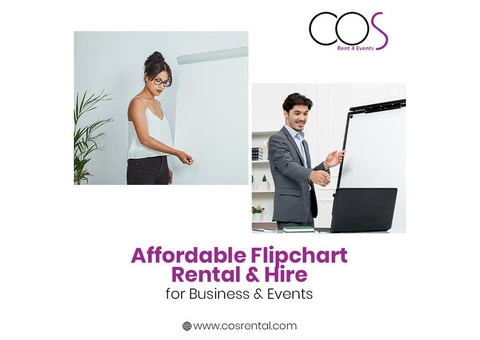 Affordable Flipchart Rental & Hire for Business & Events