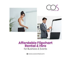 Affordable Flipchart Rental & Hire for Business & Events