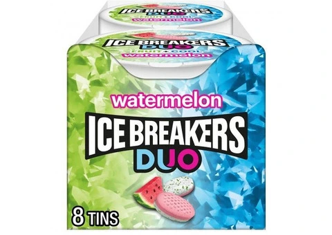 Wholesale Ice Breakers DUO Watermelon Mints Supplier in Preston, Uk