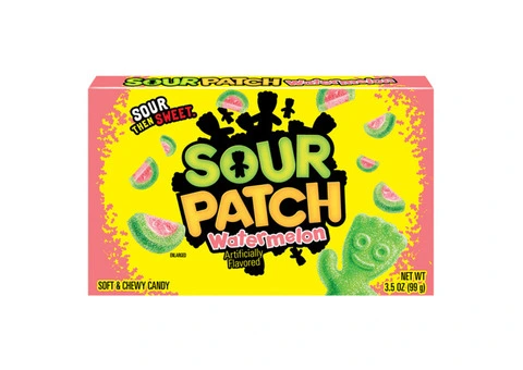 Wholesale Sour Patch Watermelon 3.5oz Theatre Box Supplier in Prestron, Uk - 3/4