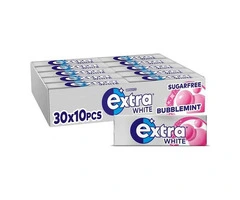 Bulk Extra White Bubblemint Chewing Gum Sugar Free Supplier in Preston, UK