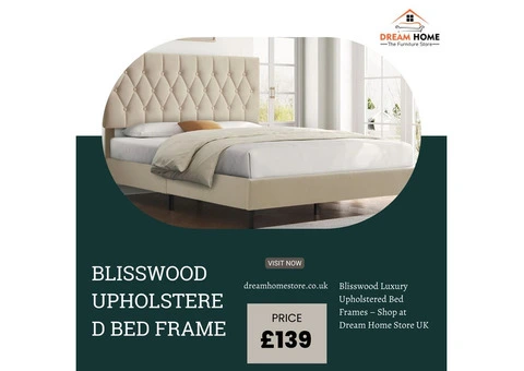 Luxury Upholstered Bed Frames – Shop at Dream Home Store UK