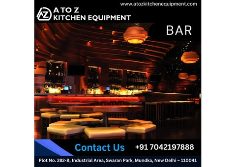 Elevate Your Bar Experience with High-Quality Kitchen Equipment