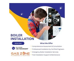 Emergency Boiler Installation Services in London – Call Now