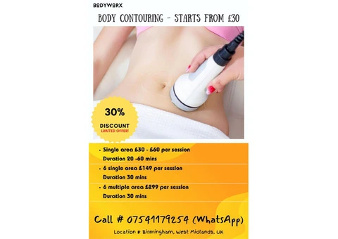 COOL OFFER FOR BODY CONTOURING, HYDRAFACIAL & TEETH WHITENNING - 1/3